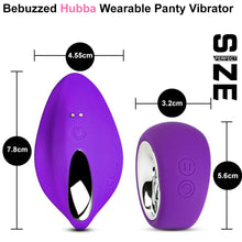 Load image into Gallery viewer, Hubba Wearable Clitoral Stimulator Vibrator Panties Vibrating Panty
