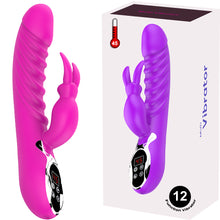 Load image into Gallery viewer, Jive Heated USB Rechargeable G-Spot Rabbit Vibrator Clitoral Stimulator
