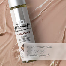 Load image into Gallery viewer, Jo Aromatix Scented Massage Oil Edible Chocolate Strawberry Vanilla Vitamin E
