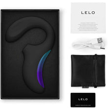 Load image into Gallery viewer, LELO Enigma Wave Clitoral Stimulator G Spot Vibrator Black
