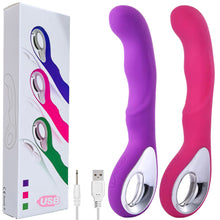 Load image into Gallery viewer, Curved G Spot Vibrator 10 Speed Vibrating Dildo USB Rechargeable Sex Toy
