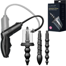 Load image into Gallery viewer, Luvpump Automatic RoseBud Anal Pump and 3 Plug Pro Set
