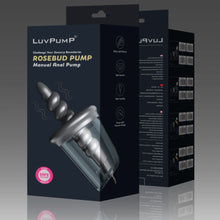 Load image into Gallery viewer, Luvpump Automatic RoseBud Anal Pump and 3 Plug Pro Set
