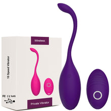 Load image into Gallery viewer, Wearable G-Spot Egg Vibrator Remote Control Vibrating Kegel Couples Sex Toy
