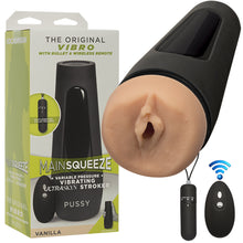 Load image into Gallery viewer, Main Squeeze Original Vibro UTRASKYN Masturbator Vibrating Pocket Pussy Sex Toy

