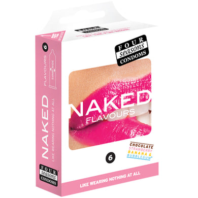 Four Seasons Naked Flavours Condoms 6's