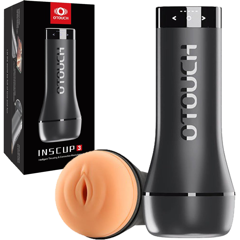 Otouch Inscup 3 Vibrating Thrusting Contraction Masturbator AUTO Male Sex Toy