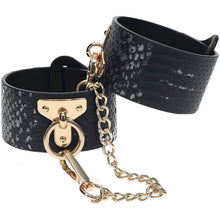 Load image into Gallery viewer, OUCH! Florence Collection BDSM Luxury Bondage Kit +Bag Black
