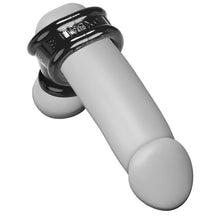 Load image into Gallery viewer, OxBalls Cocksling 2 Cock &amp; Ball Cock Sling Black Penis Ring

