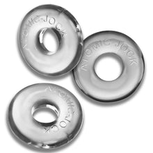 Load image into Gallery viewer, OXBALLS RINGER 3-pack of DO-NUT-1 cockrings CLEAR
