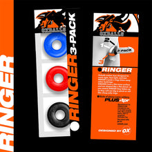 Load image into Gallery viewer, OXBALLS RINGER 3-pack of DO-NUT-1 cockrings MULTI
