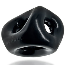 Load image into Gallery viewer, OXBALLS TRI-SPORT XL thicker 3-ring Cocksling BLACK
