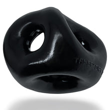 Load image into Gallery viewer, OXBALLS TRI-SPORT XL thicker 3-ring Cocksling BLACK
