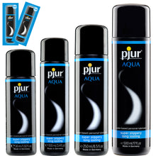 Load image into Gallery viewer, Pjur AQUA Water-Based Personal Lubricant Sex Lube Long Lasting Toy Safe
