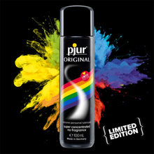 Load image into Gallery viewer, Pjur Original Rainbow Edition Silicone Personal Lubricant 100ml Sex Lube
