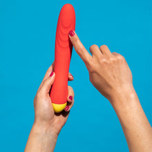 Load image into Gallery viewer, Romp Hype Ribbed G Spot Vibrator USB Rechargeable
