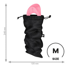 Load image into Gallery viewer, Satisfyer Treasure Bag Medium Sex Toy Storage Black
