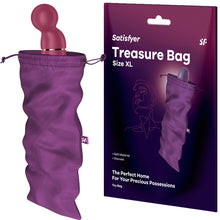 Load image into Gallery viewer, Satisfyer Treasure Bag XLarge Sex Toy Storage XL Violet
