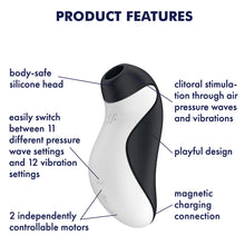 Load image into Gallery viewer, Satisfyer Orca Air Pulse Clitoral Stimulator Vibrator Rechargeable
