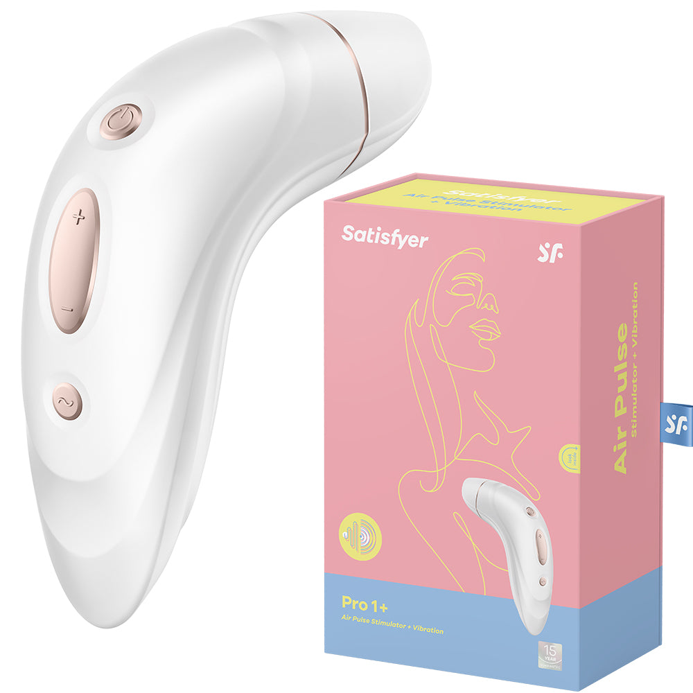 Satisfyer Pro 1+ Clitoral Stimulator Air Pulse Vibrator