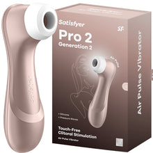 Load image into Gallery viewer, Satisfyer Pro 2 G2 Air Pulse Clitoral Stimulator Rose Gold 4049369015030
