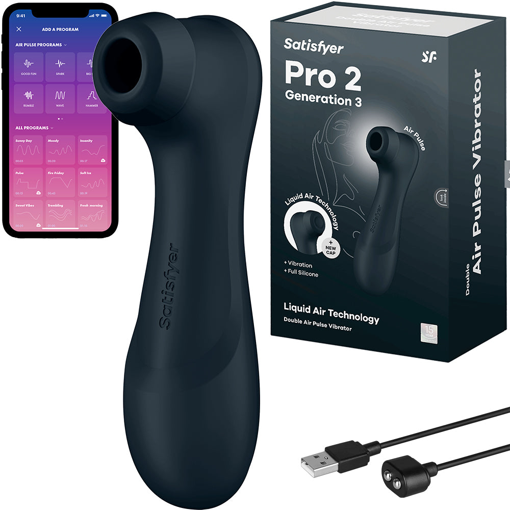 Satisfyer Pro 2 Gen 3 App Black 4061504051857