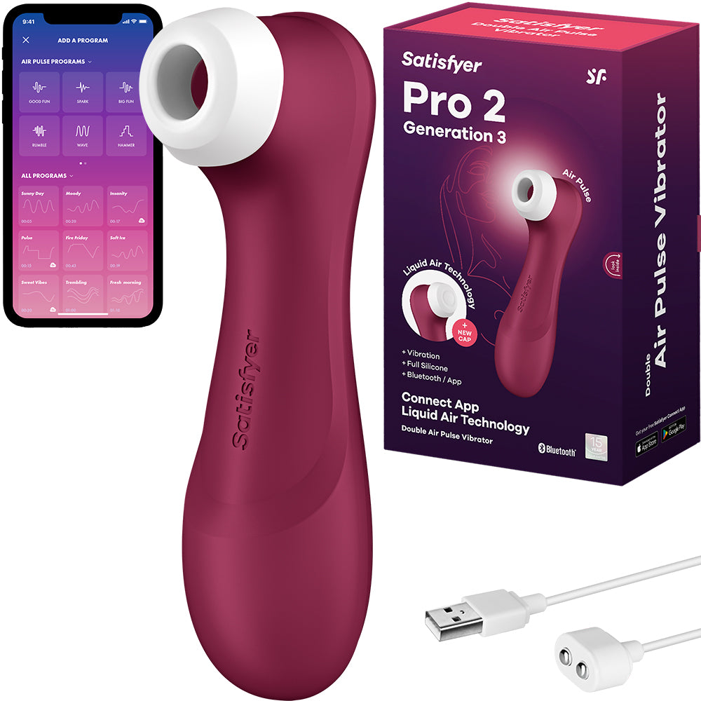 Satisfyer Pro 2 Gen 3 App Red 4061504051840