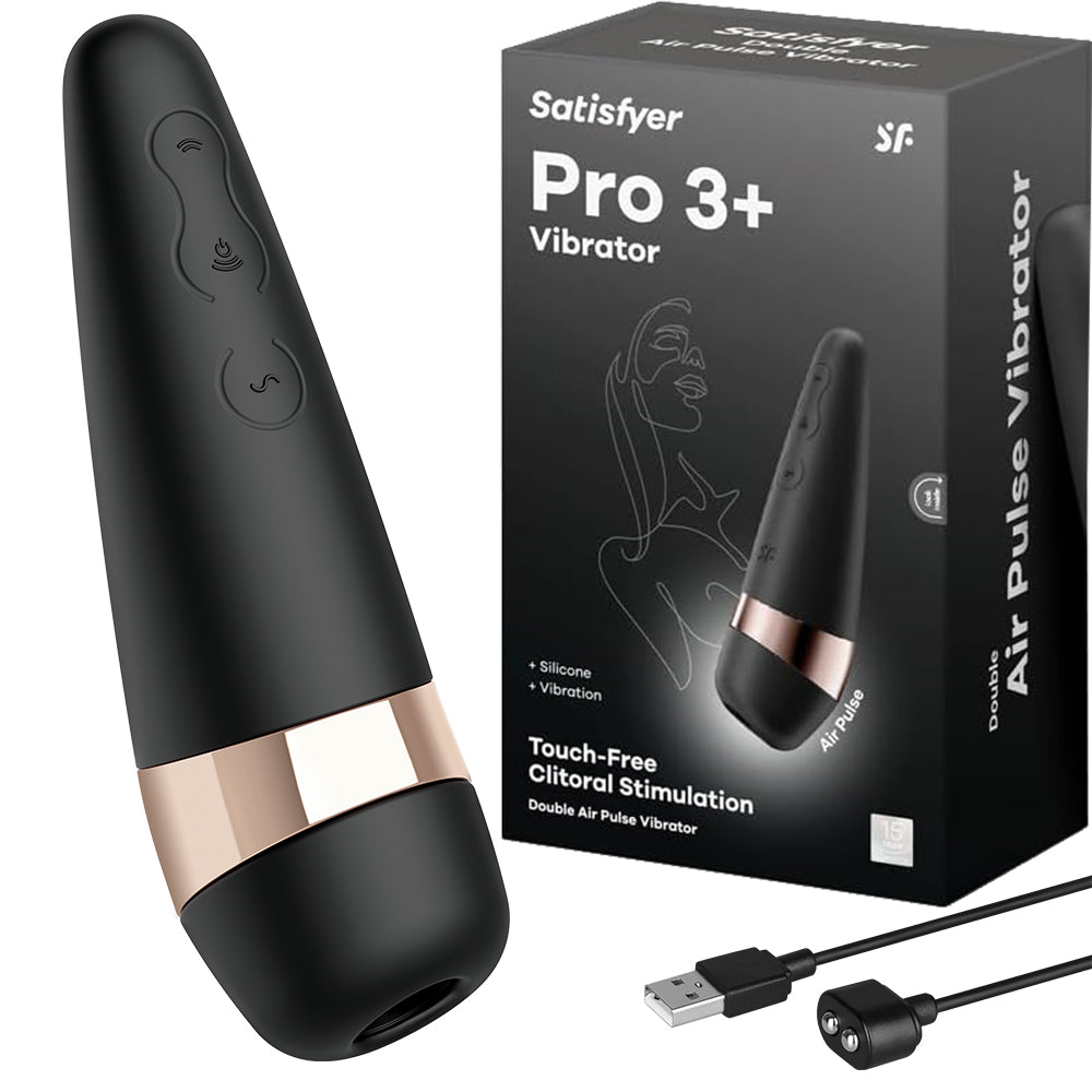 Satisfyer Pro 3+ Vibrations Clitoral Stimulator