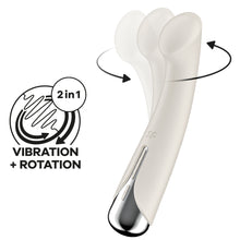 Load image into Gallery viewer, Satisfyer Spinning G-Spot 1 Rotating Vibrator Beige
