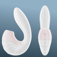 Load image into Gallery viewer, Satisfyer Supernova G-Spot Vibrator Air Pulse Clitoral Stimulator White
