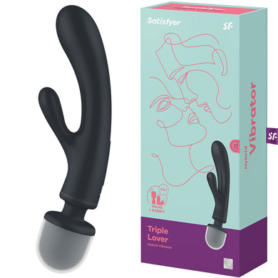 Satisfyer Triple Lover Vibrator Grey