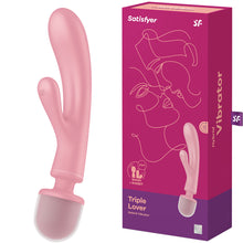 Load image into Gallery viewer, Satisfyer Triple Lover Vibrator
