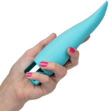 Load image into Gallery viewer, Calexotics  Eden Flicker Blue Tongue Shaped Clit Vibrator
