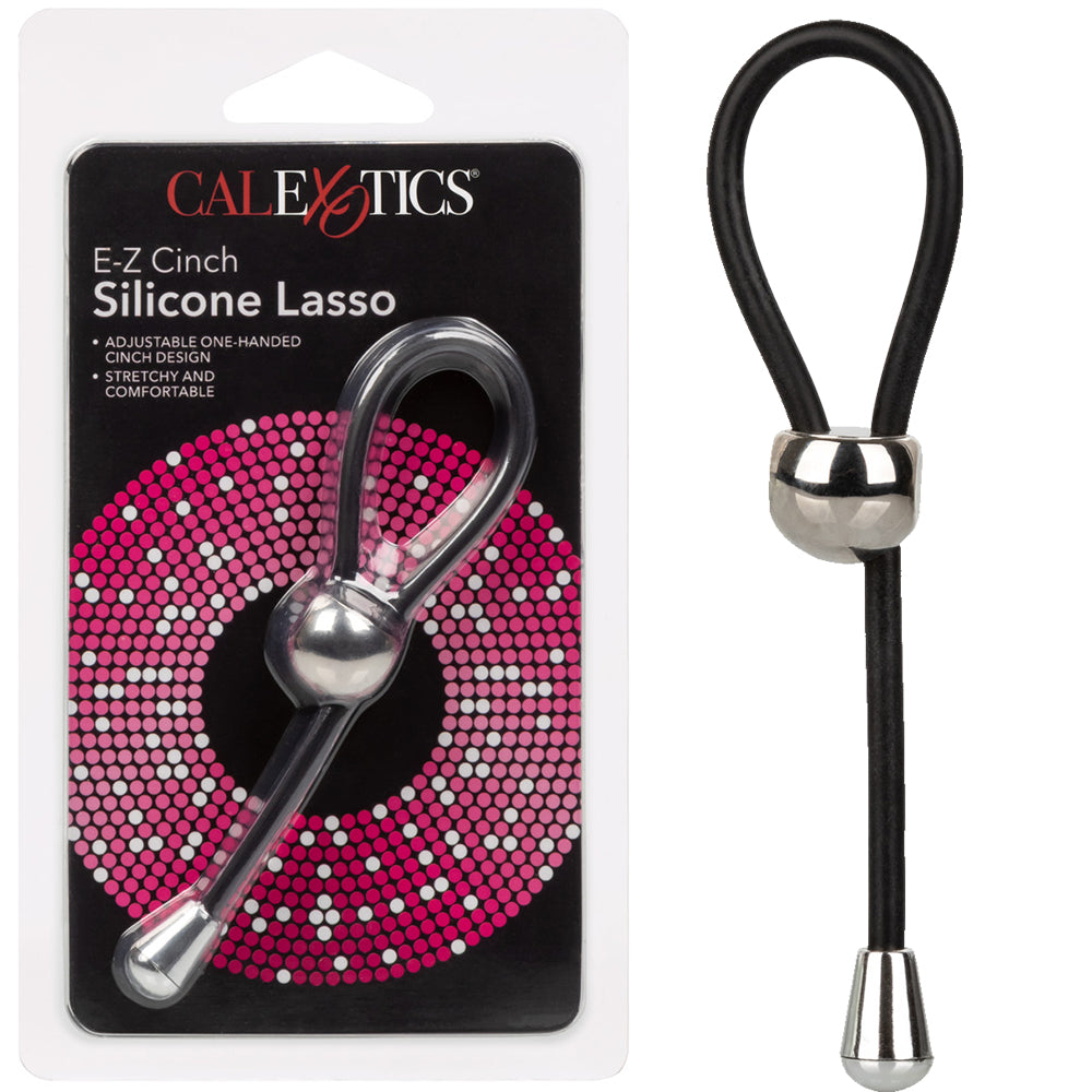 Calexotics E-Z Cinch Silicone Lasso Cock Ring Penis Ring