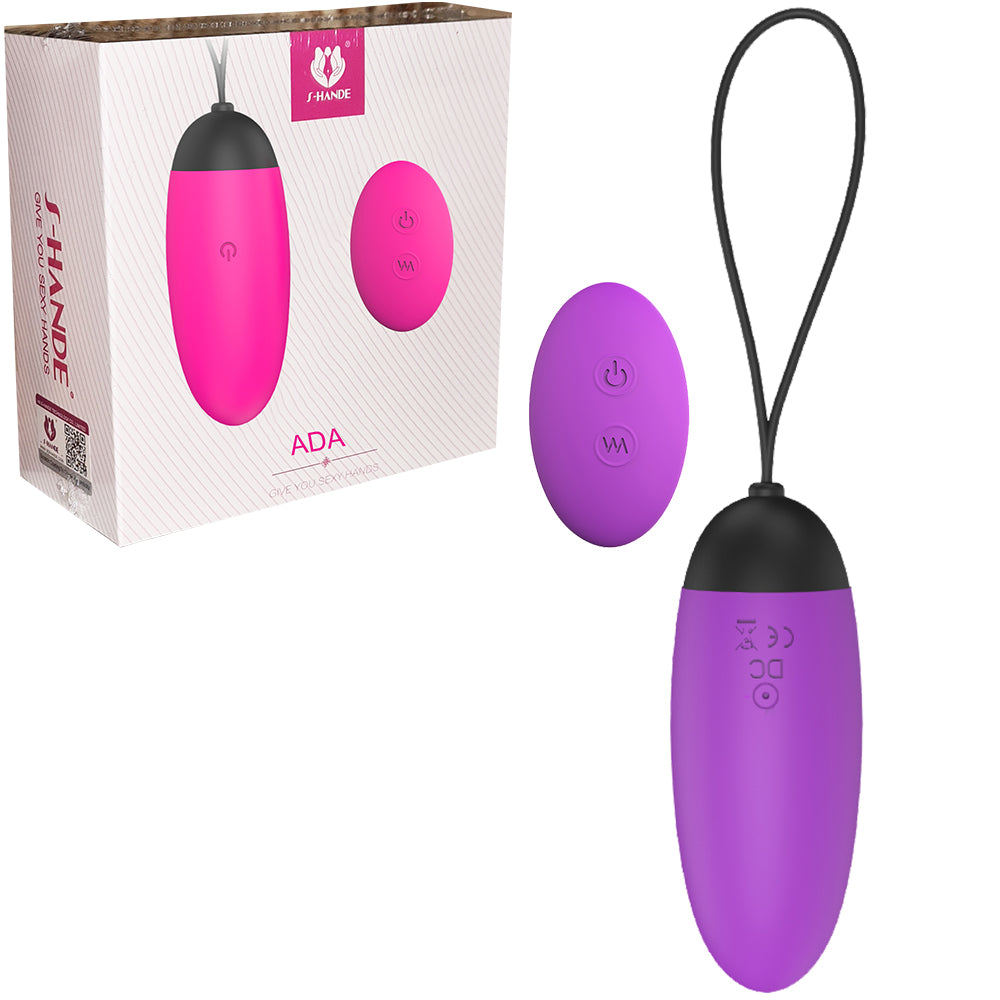 Ada Vibrating Egg Wearable Remote Control Vibrator Couples Bullet Sex Toy