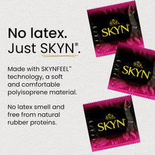 Load image into Gallery viewer, SKYN Excitation Condoms Non-Latex 53mm Lubricated Cooling Male Thin Condom
