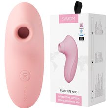 Load image into Gallery viewer, Svakom Pulse Lite Neo App Connect Interactive Clitoral Stimulator Pink
