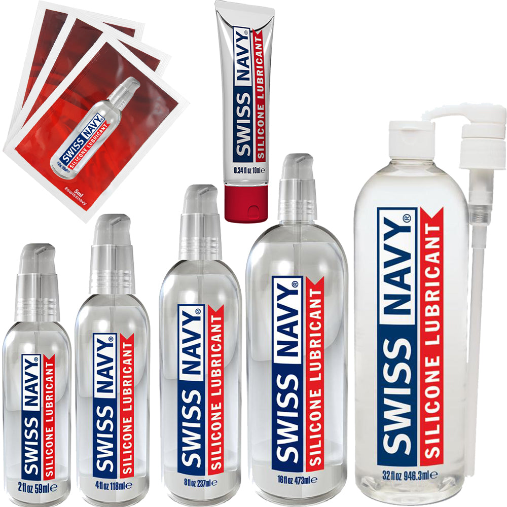 Swiss Navy Premium Silicone Lubricant Personal Sex Lube Natural Feel