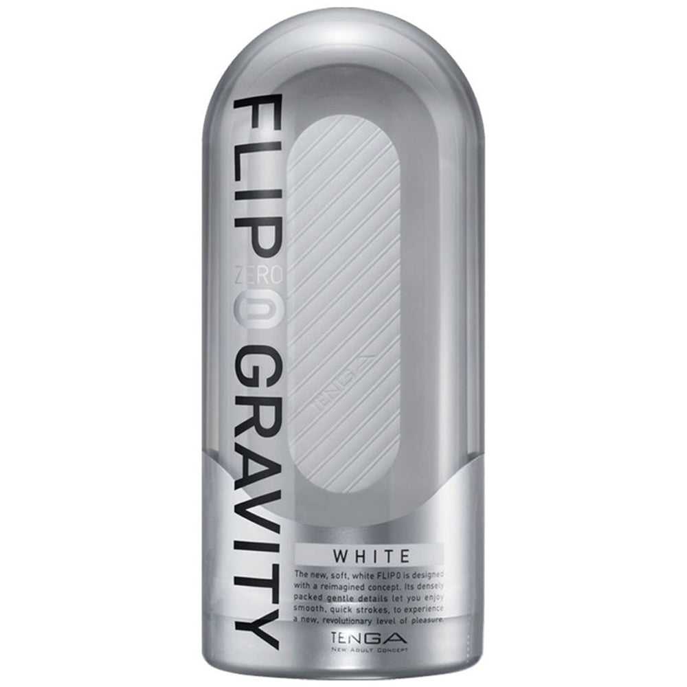 Tenga Flip 0 Zero Gravity Male Masturbator 3D Stroker Sex Toy White