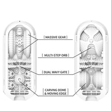 Load image into Gallery viewer, Tenga Flip 0 Zero Gravity Male Masturbator 3D Stroker Sex Toy White
