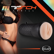 Load image into Gallery viewer, M for Men Torch Thrill Vagina 3D Textured Male Masturbator Pocket Pussy Sex Toy
