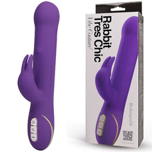 Load image into Gallery viewer, Seven Creations TRES CHIC 9&quot; Couture JUMPING BEADS Rabbit Vibrator USB
