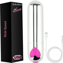 Load image into Gallery viewer, Ultra Powerful Bullet Vibrator Clitoral Stimulator USB Rechargeable Sex Toy
