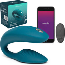 Load image into Gallery viewer, We-Vibe Sync 2 APP Remote Control Couples Vibrator Green
