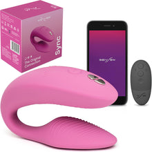 Load image into Gallery viewer, We-Vibe Sync 2 App Control Couples Vibrator Pink
