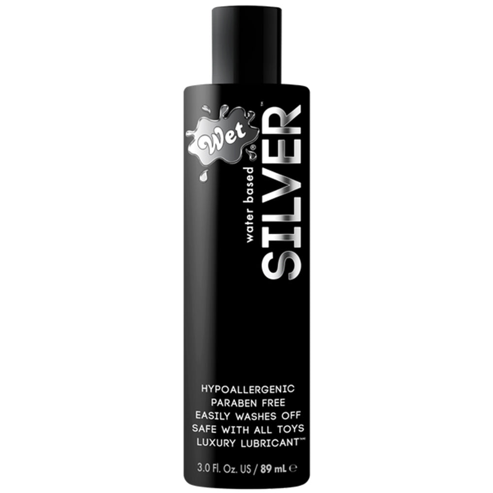 Wet Silver Water Based Hypoallergenic Lube 89ml