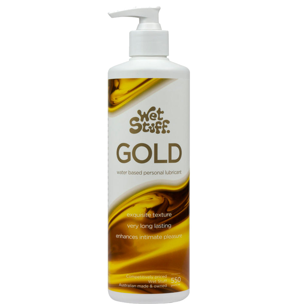 Wet Stuff Gold 550g Personal Water Based Lubricant