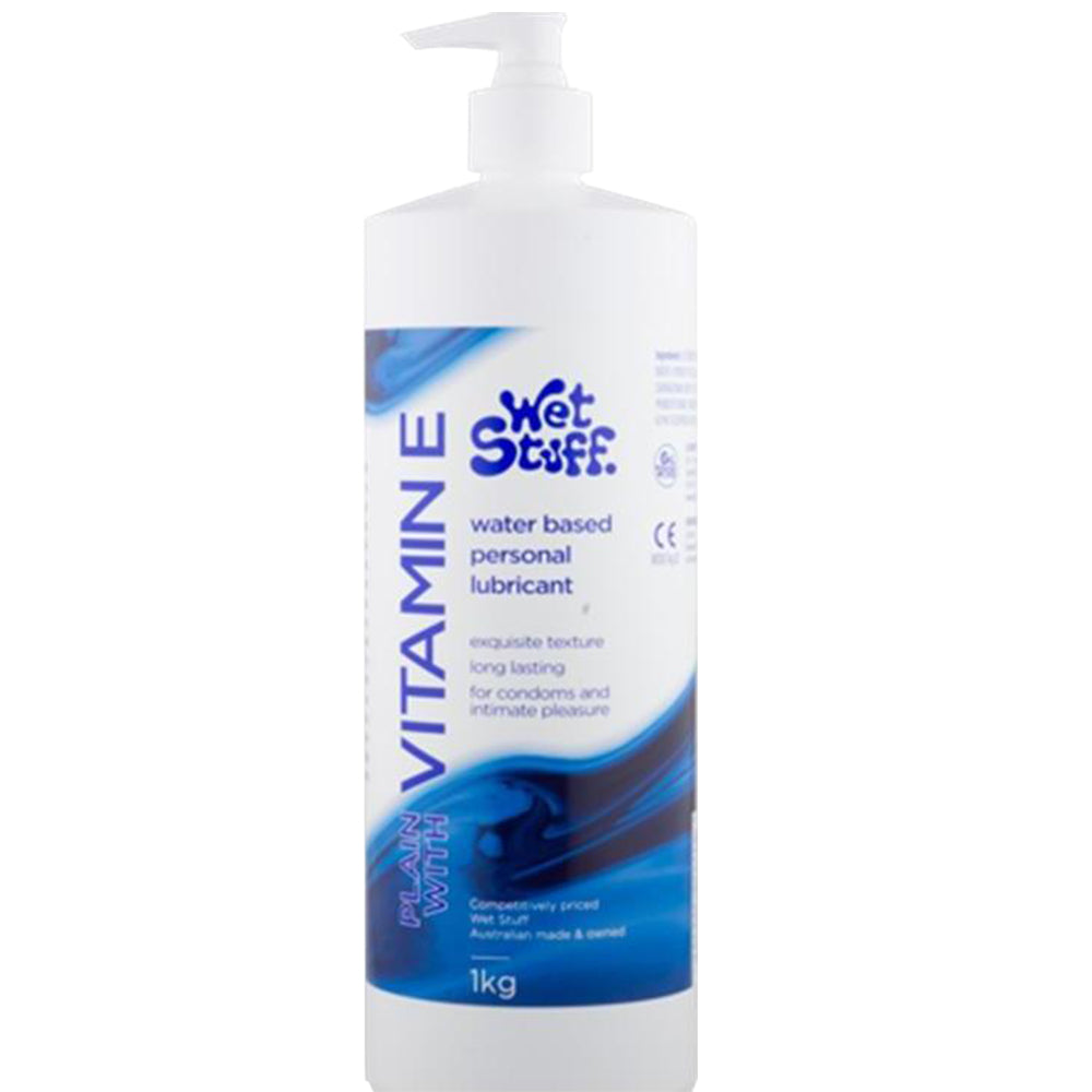 Wet Stuff Vitamin E Water-Based Personal Lubricant Sex Lube