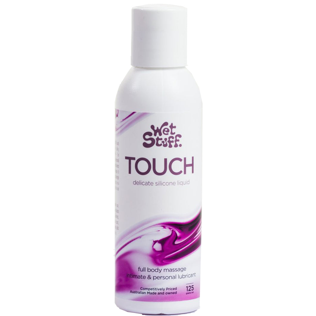 Wet Stuff Touch 125g Disc Top Silicone Personal Lubricant Sex Lube