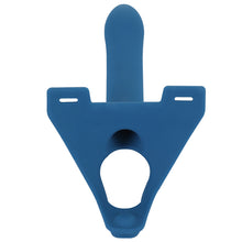 Load image into Gallery viewer, Perfect Fit Zoro Strap-On 5.5&quot; Dildo Harness Couples Gender Neutral Sex Toy Blue
